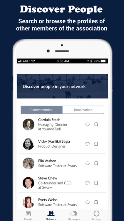 Swurv: Personalized Networking