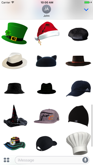 Fun Hat Stickers Pack(圖2)-速報App