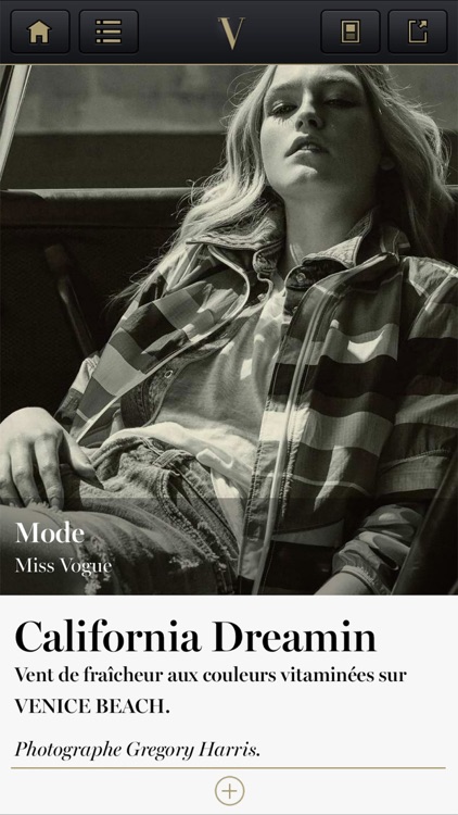 VOGUE MAGAZINE FRANCE iPhone screenshot-3