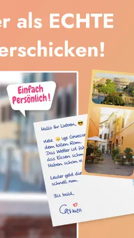 Game screenshot PostkartenApp.de apk