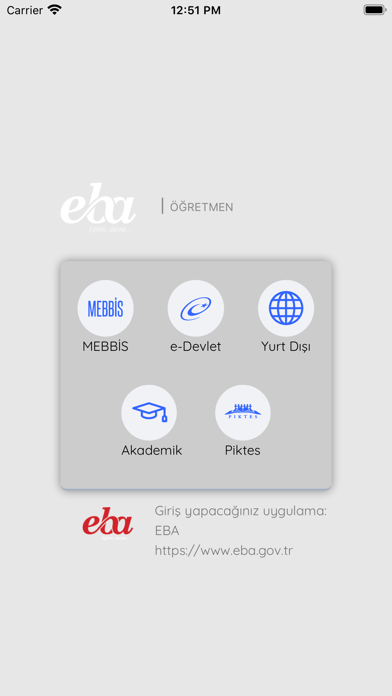 EBA iphone ekran görüntüleri