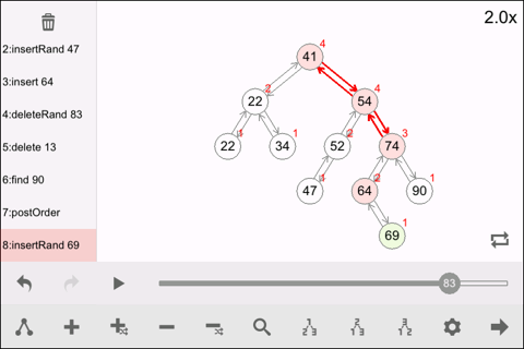 AVL Tree screenshot 3