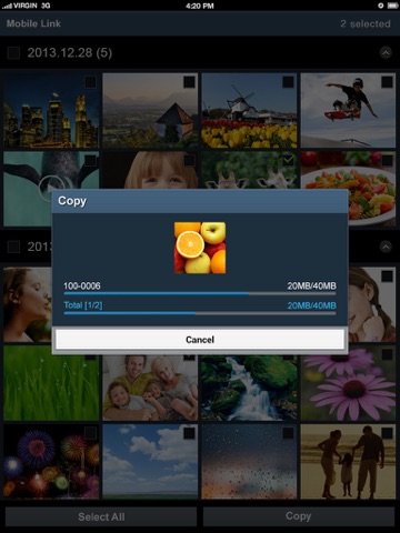 Скриншот из Samsung SMART CAMERA App