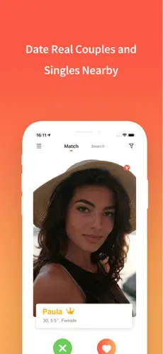 Captura 2 Threesome Dating, Swinger Meet iphone
