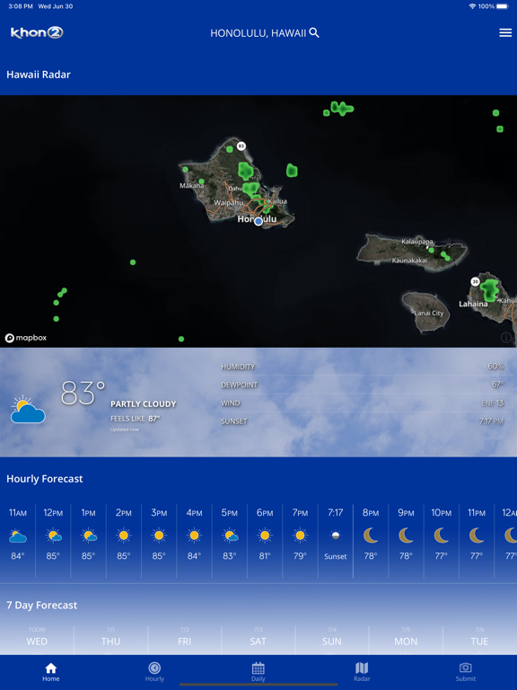 KHON2 WX - Radar & Forecastsのおすすめ画像1