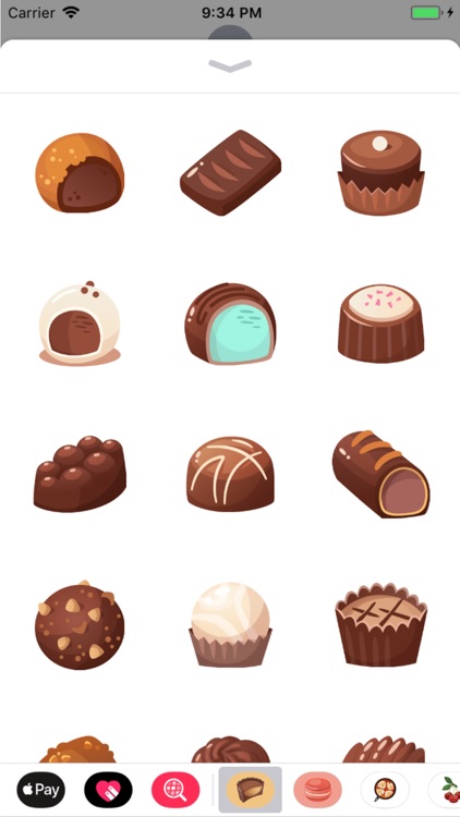 Chocolate Sweets Stickers screenshot-4