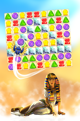 Curse of the Pharaoh - Match 3 screenshot 2