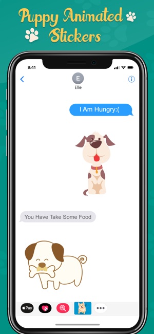 Animated Puppies Emojis(圖4)-速報App