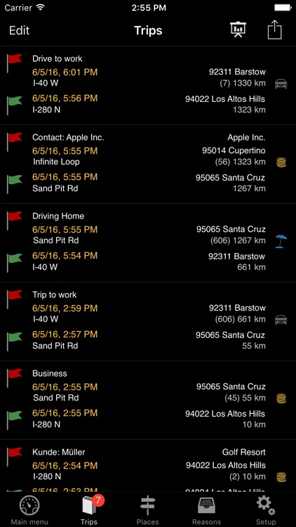Mileage Log | Fahrtenbuch screenshot-3