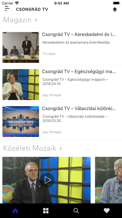 Csongrád TV screenshot 2