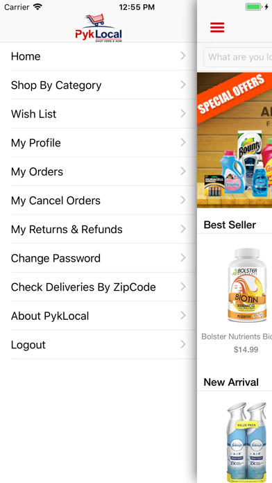 How to cancel & delete Pyklocal - Shop Here & Now from iphone & ipad 3