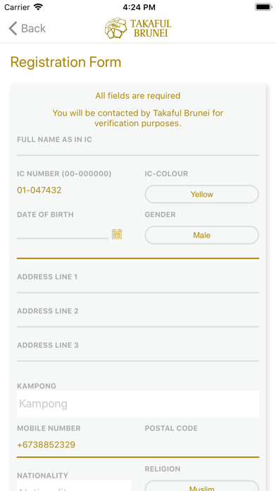 How to cancel & delete Takaful Brunei from iphone & ipad 2