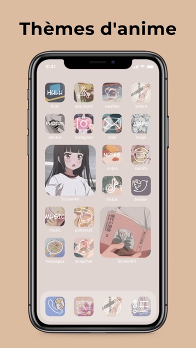 ScreenKit Widget fonds d'écran ScreenKit Widget fonds d'écran