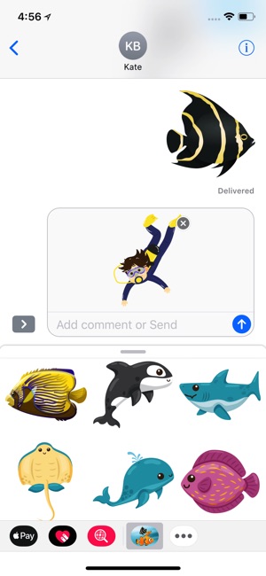 Aquatic Fish Stickers(圖3)-速報App