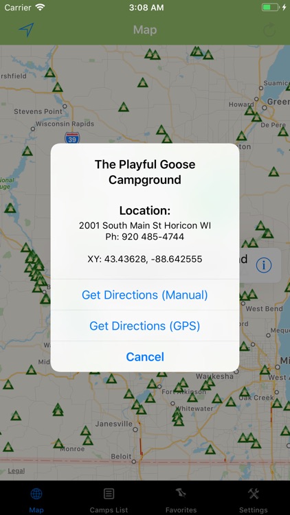 Wisconsin – Camping & RV spots