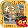 Pack 5 - 10 in 1 Hidden Object