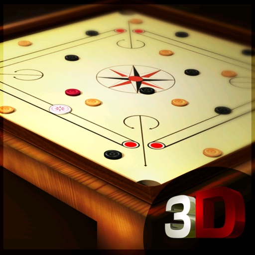 Carrom 3D-Real Finger Flicker Icon