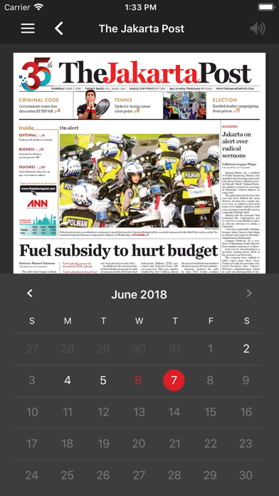 The Jakarta Post E-PAPER screenshot1