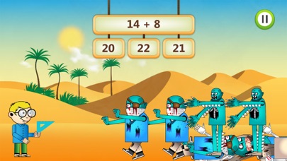 How to cancel & delete Math Vs Undead: Math Game from iphone & ipad 3
