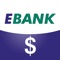 EBANK Mobile is an Online Banking Mobile App specifically designed for Earlham Savings Bank customers who want to manage their accounts on their smart phone
