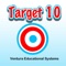 The object of Target 10 is to earn 10 stars by finding sets of numbers in the grid that add up to the target number