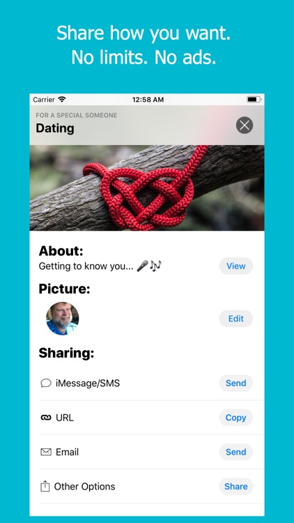 This Is Me - Contact Sharing screenshot-3