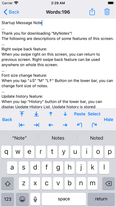 Notepad - MyNotes screenshot 2