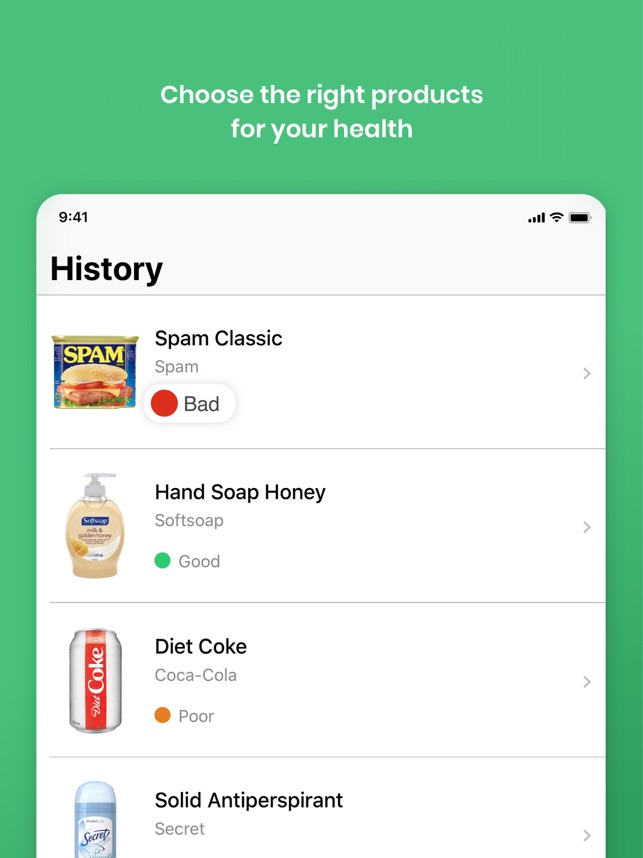 health scanner app