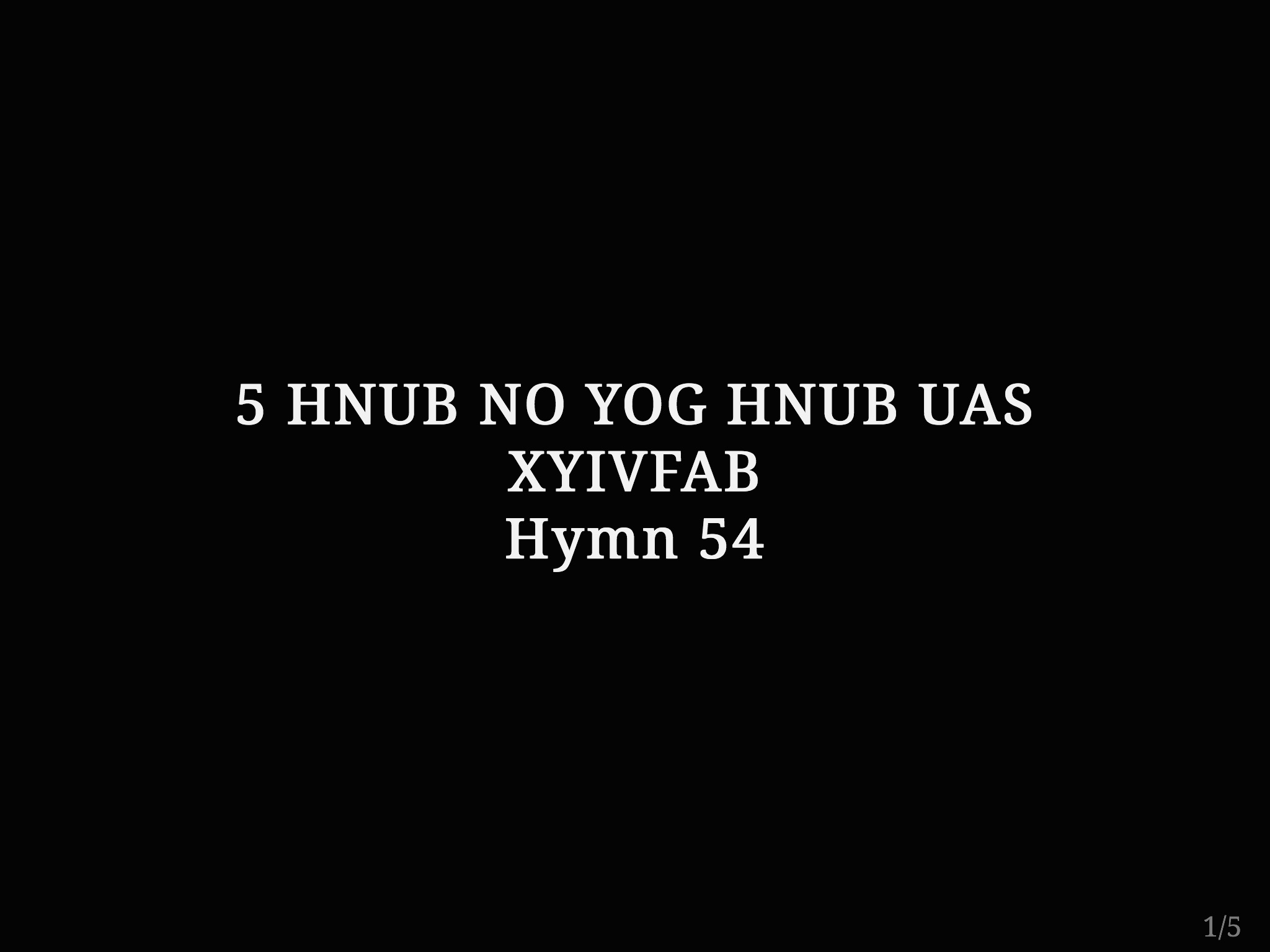 Hmong SDA Hymnal screenshot 3