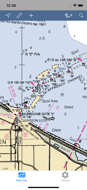 What Is A Spoil Area On Nautical Charts