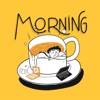 Love Good Morning Stickers