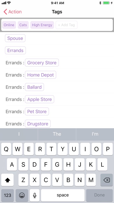 OmniFocus 3のスクリーンショット3 OmniFocus 3のスクリーンショット3