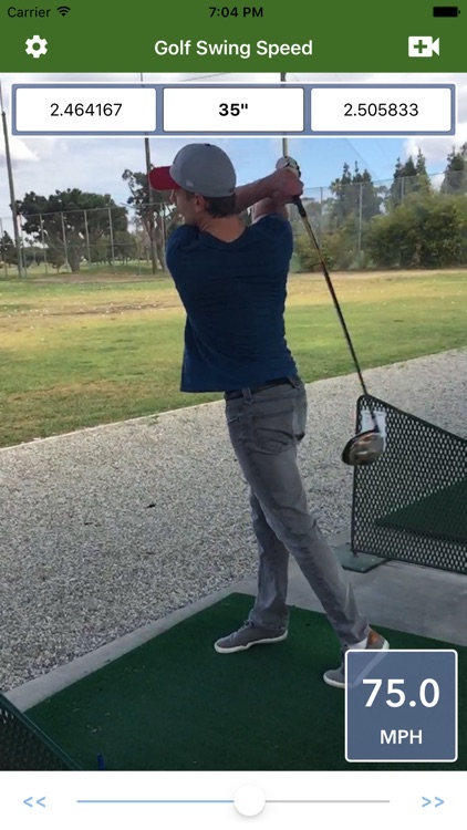 Golf Swing Speed Analyzer