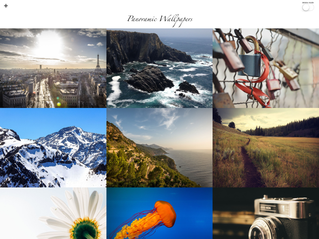 Panoramic Wallpapers for iPad(圖1)-速報App