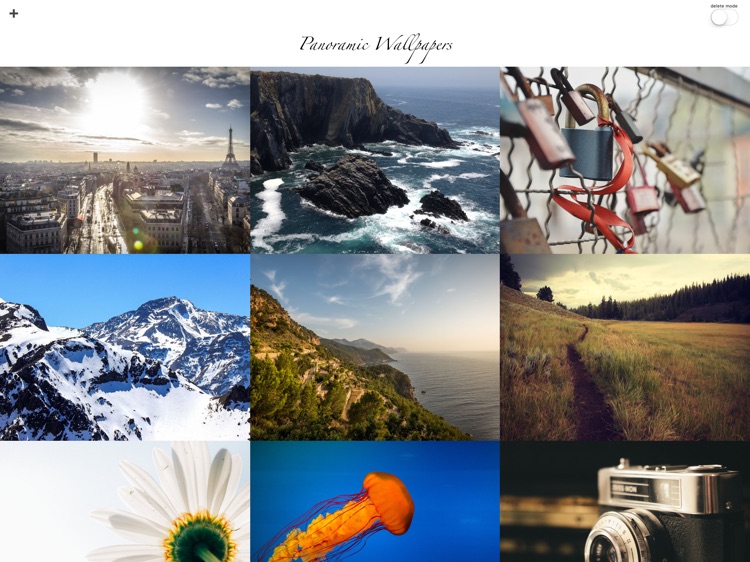 Panoramic Wallpapers for iPad