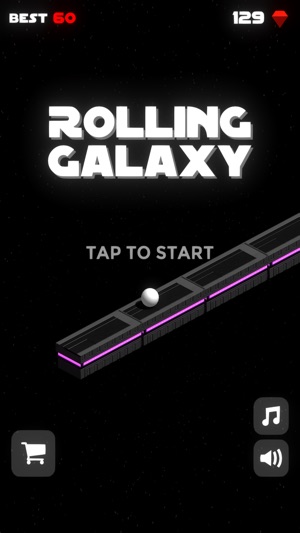 Rolling Galaxy