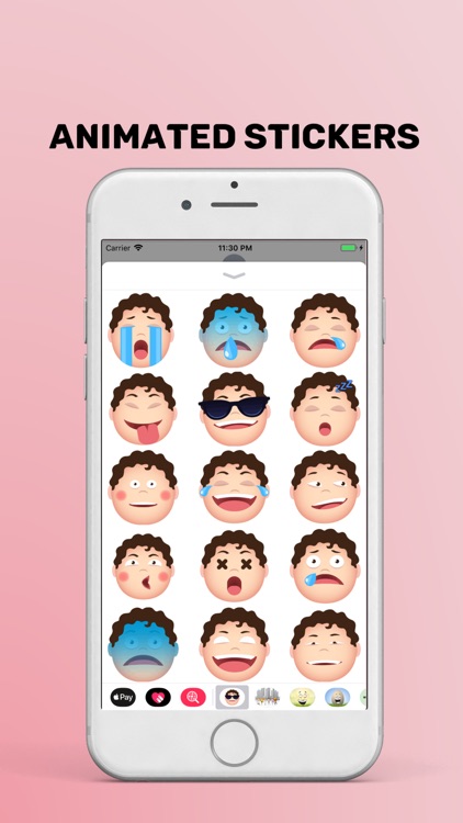 Animated Face Stickers