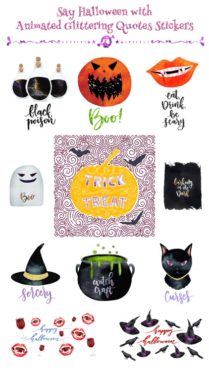 Halloween Glittering Quotes