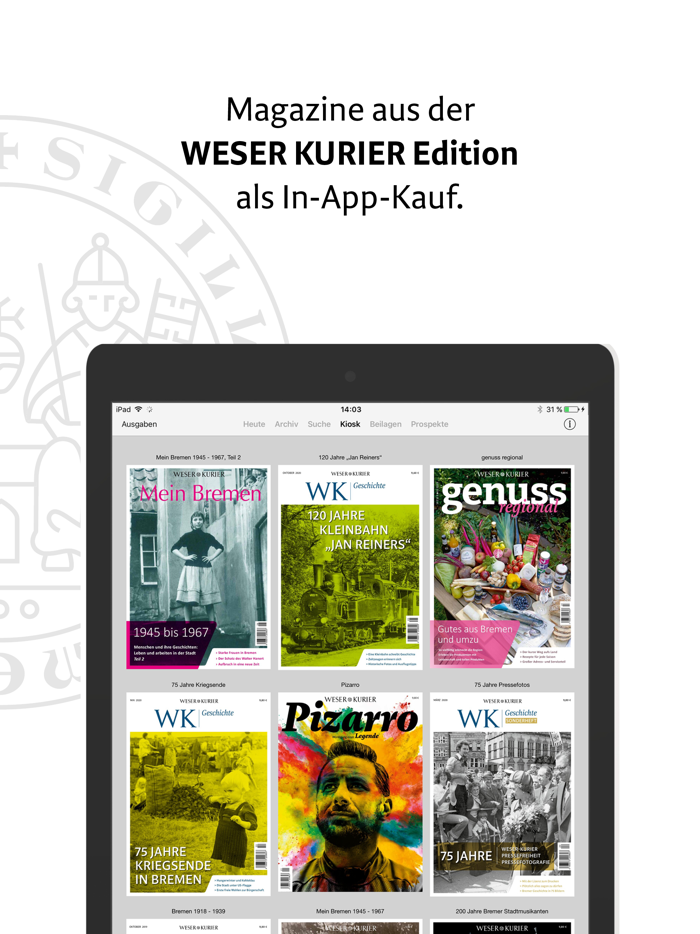 WESER-KURIER E-Paper