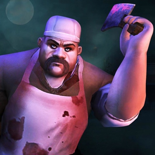 Scary Butcher 3D Icon