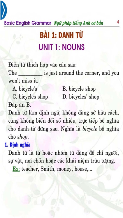 Ngữ pháp tiếng Anh CB