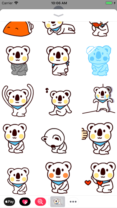 Koala Animated Stickers screenshot 2