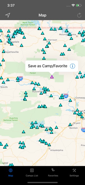 Arkansas – Camping & RV spots(圖4)-速報App