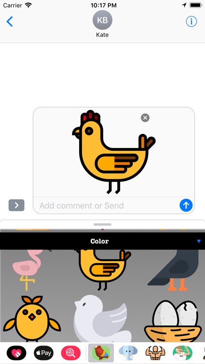 Bird Stickers HD