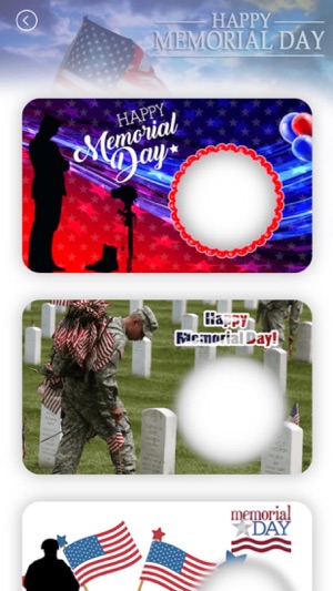 Memorial Day Photo Frames