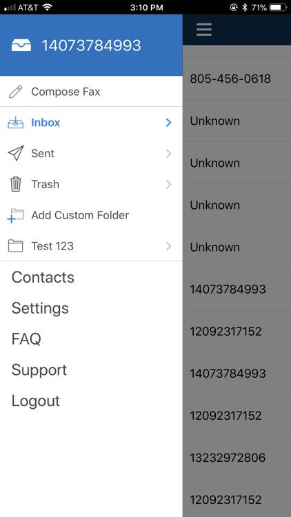 Metrofax–Send fax from iPhone screenshot-3
