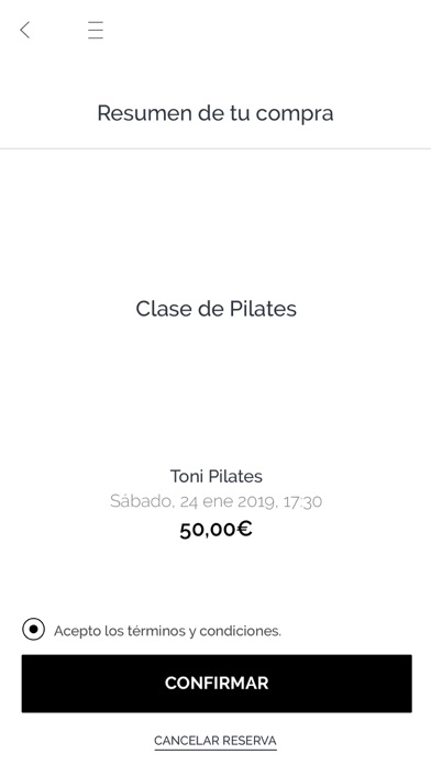 Toni Pilates screenshot 2