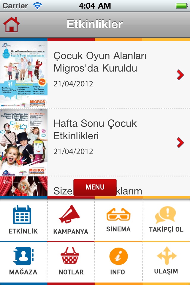 Antalya Migros AVM screenshot 2