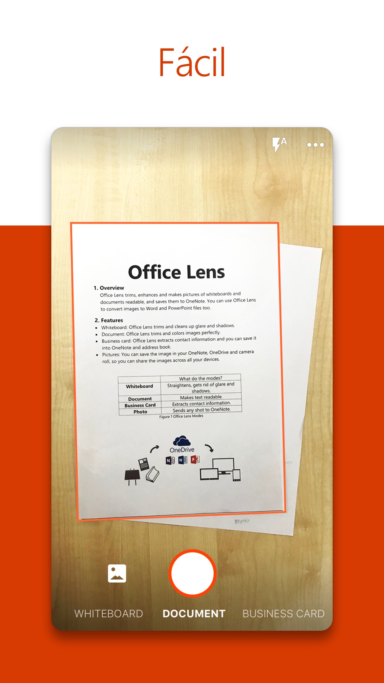 Screenshot do app Microsoft Office Lens|PDF Scan