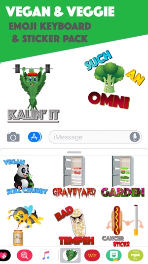 KaleMoji - Vegan Emojis(圖1)-速報App